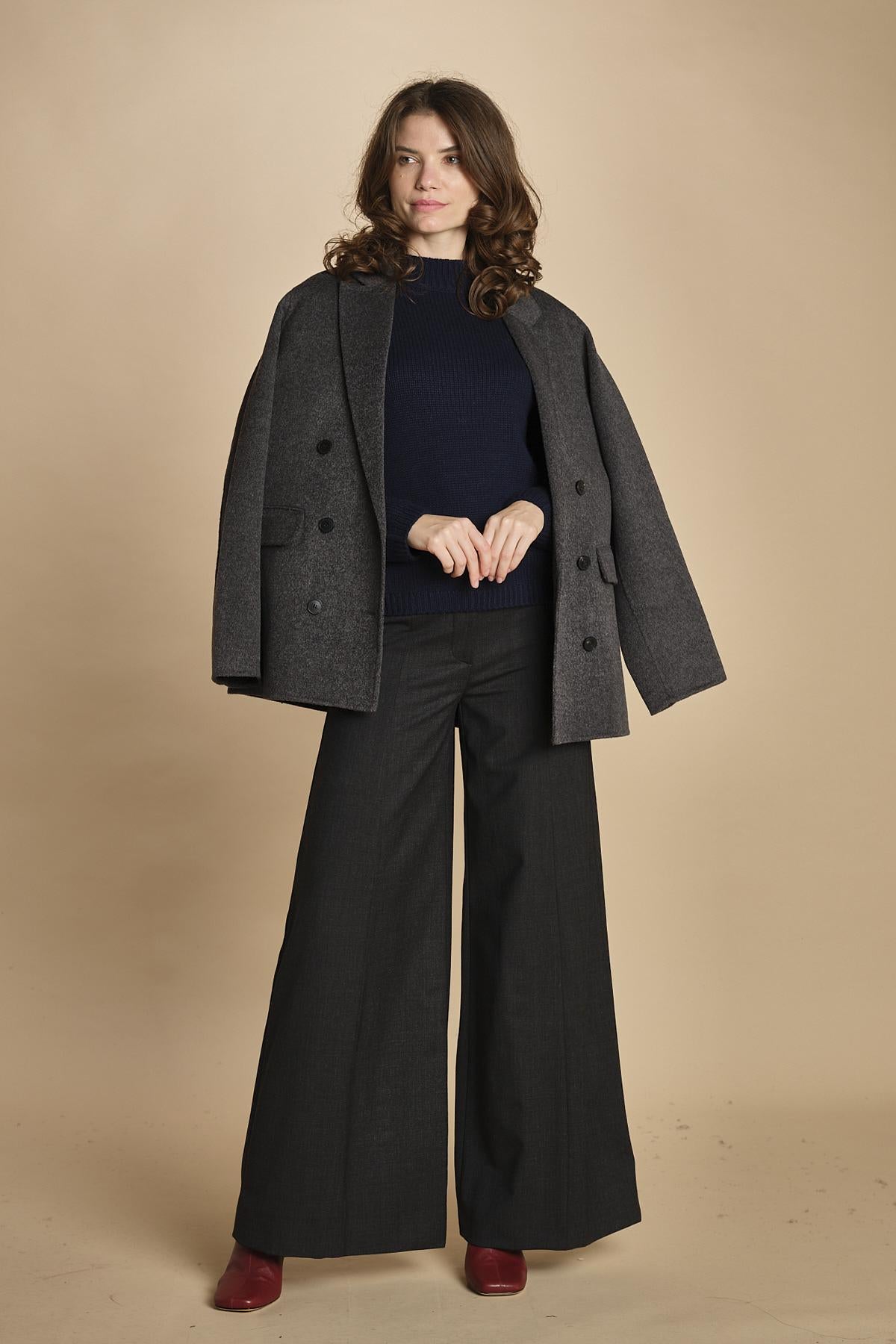 girocollo alto MIL8 25030 BLU milaura
