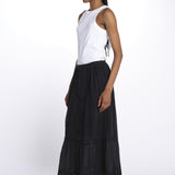 PAULA gonna voille ricamata L0421 BL louise misha