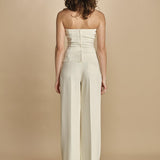 top bustier in cady 31351-313 LATTE 02 federica tosi