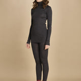 dolcevita a costine. TSH0407 GRI2425W soeur