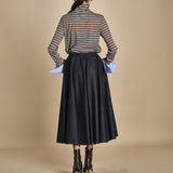 gonna a ruota in denim SISSI MJD406_MR0710 BLUE JEANS WBK jejia