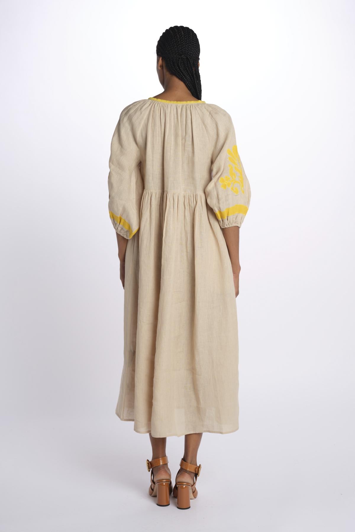 benaras soleil BE24928BEIGE YELLOW