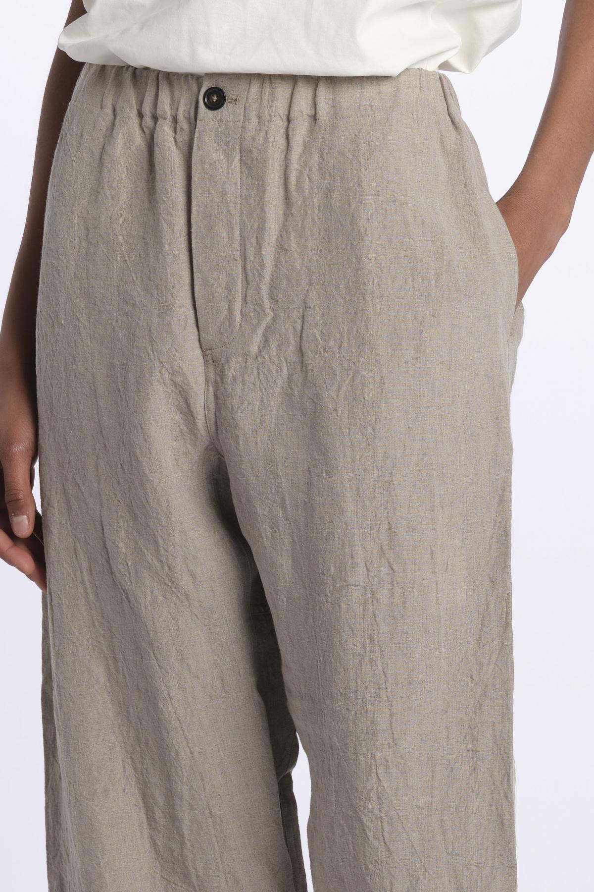 Pantaloni lino con elastico PILAR NATURA sofie d'hoore