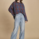 camicia girocollo scozzese GALATEA CHB CHECK B bellerose