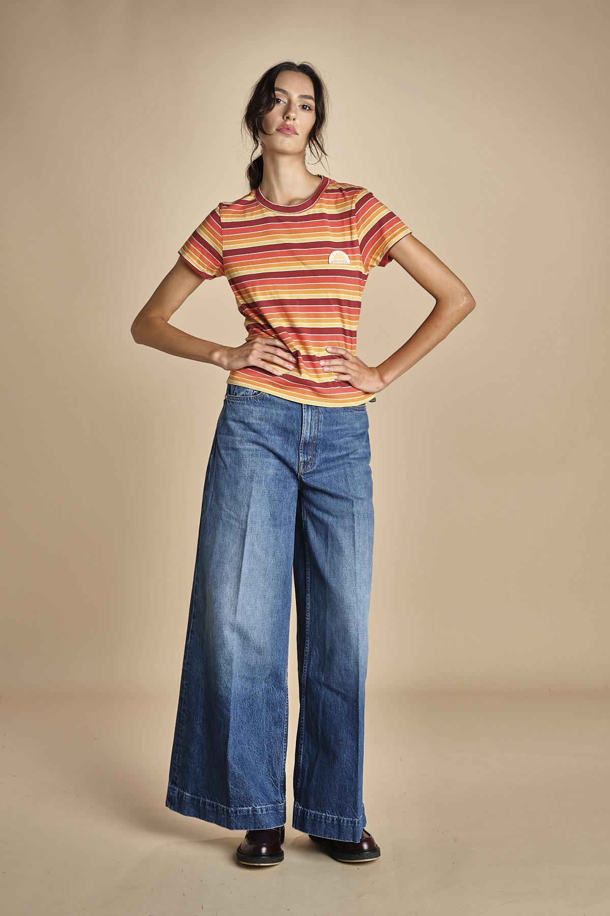 t-shirt righe THE LIL GOODIE GOODIE 8341 1730 mother