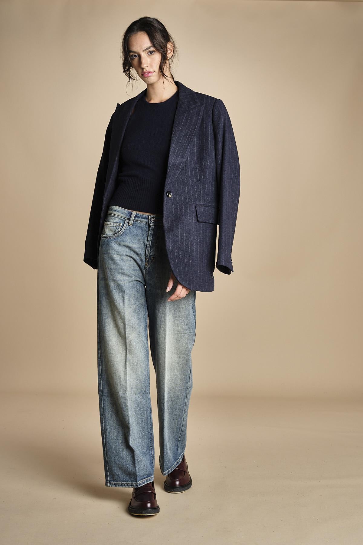 denim cropped ZELDA OPENBLUE true avenue