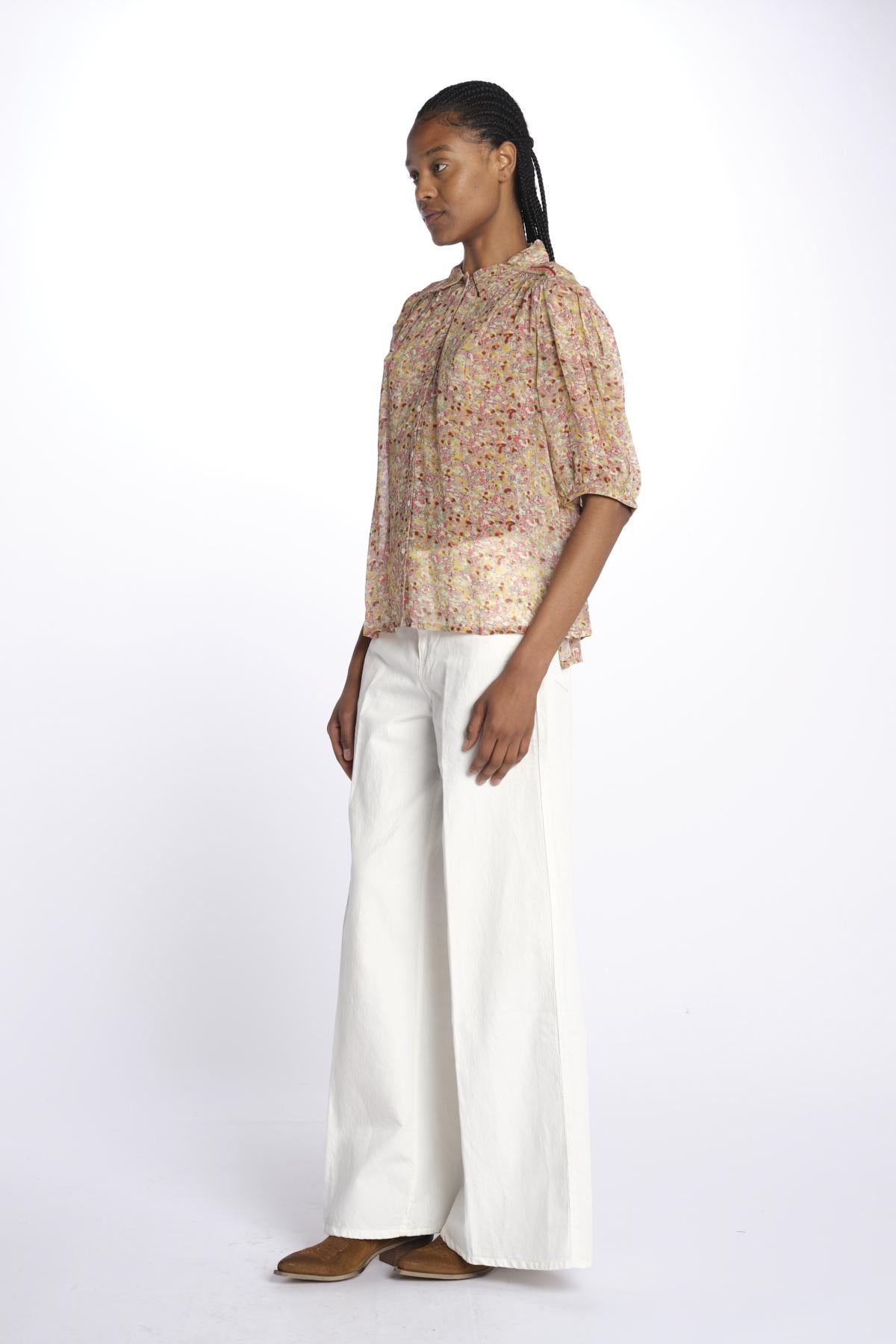 Camicia LARK fiorellini LARK ROSE ba&sh