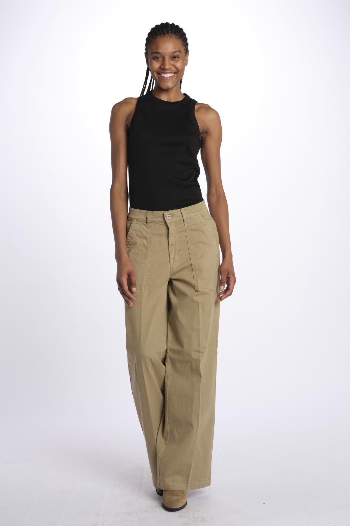 Denim FATA tascone cotone FATA COTONE KHAKI true avenue