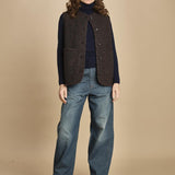 gilet in lana cotta. BLS1504 MAR32 soeur