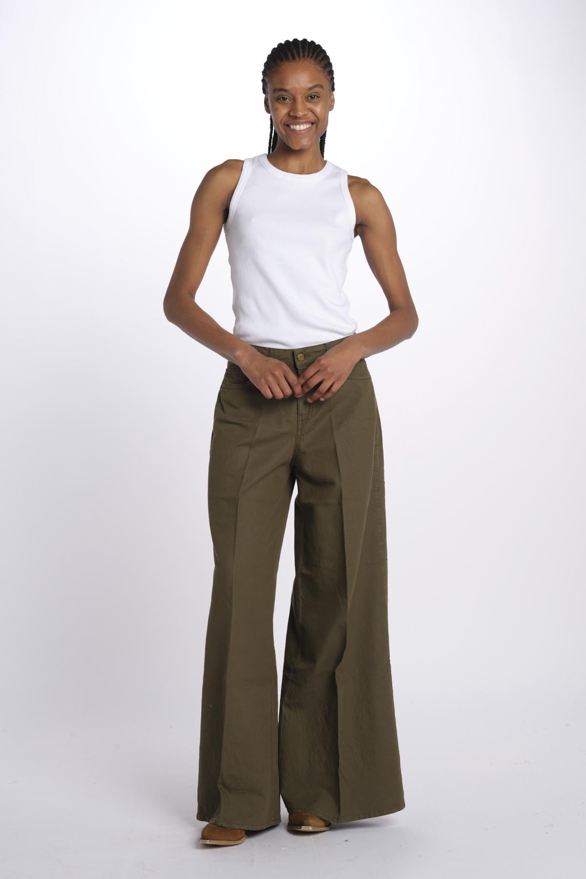 Pantalone SERENA misto lino 4 tasche SERENA TMLS06 131 ps don't forget me