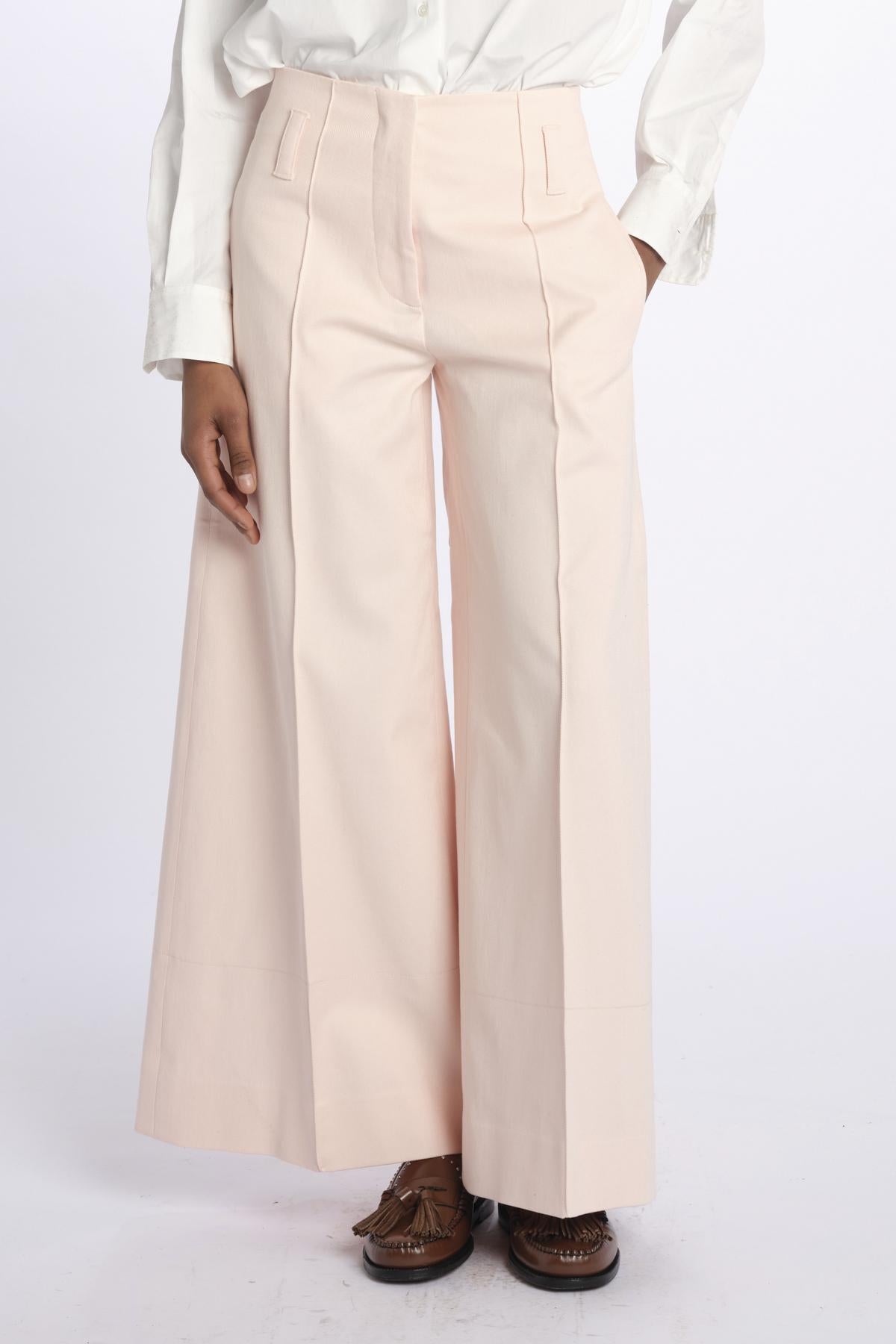 Pantalone ORIANA cropped nervature denim ORIANA540170 91 quelledue