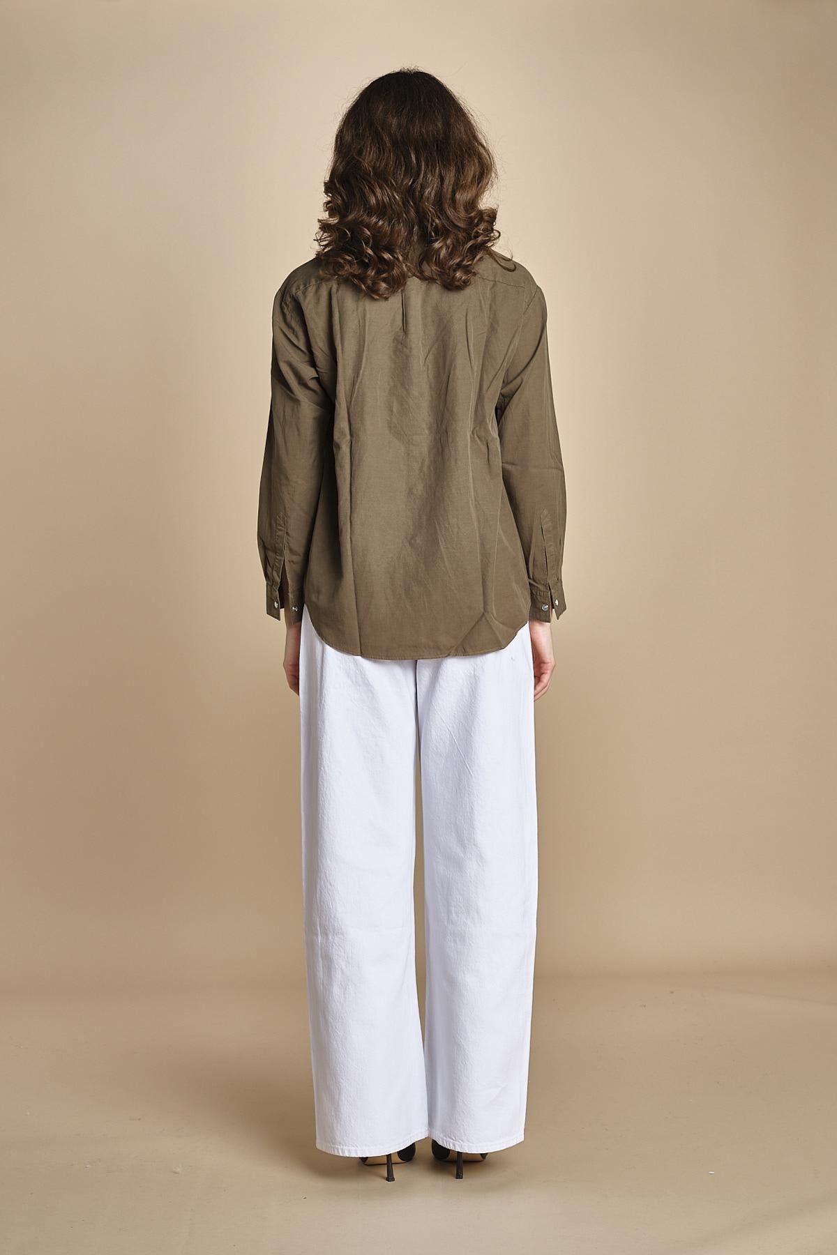 CINEMA camicia con automatici BECH605 ARMY hartford