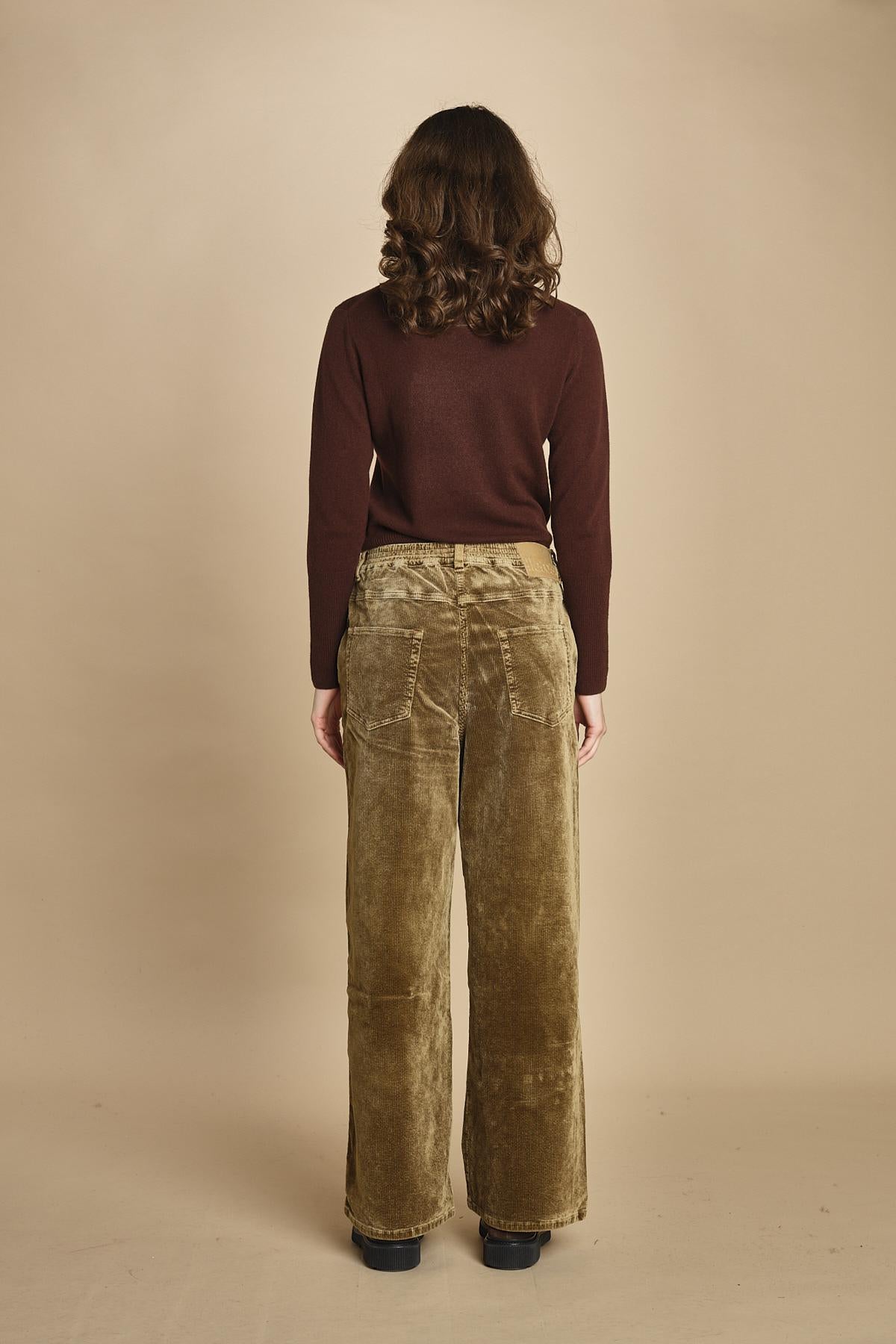 pantaloni velluto elastico GALINA SOIL bellerose