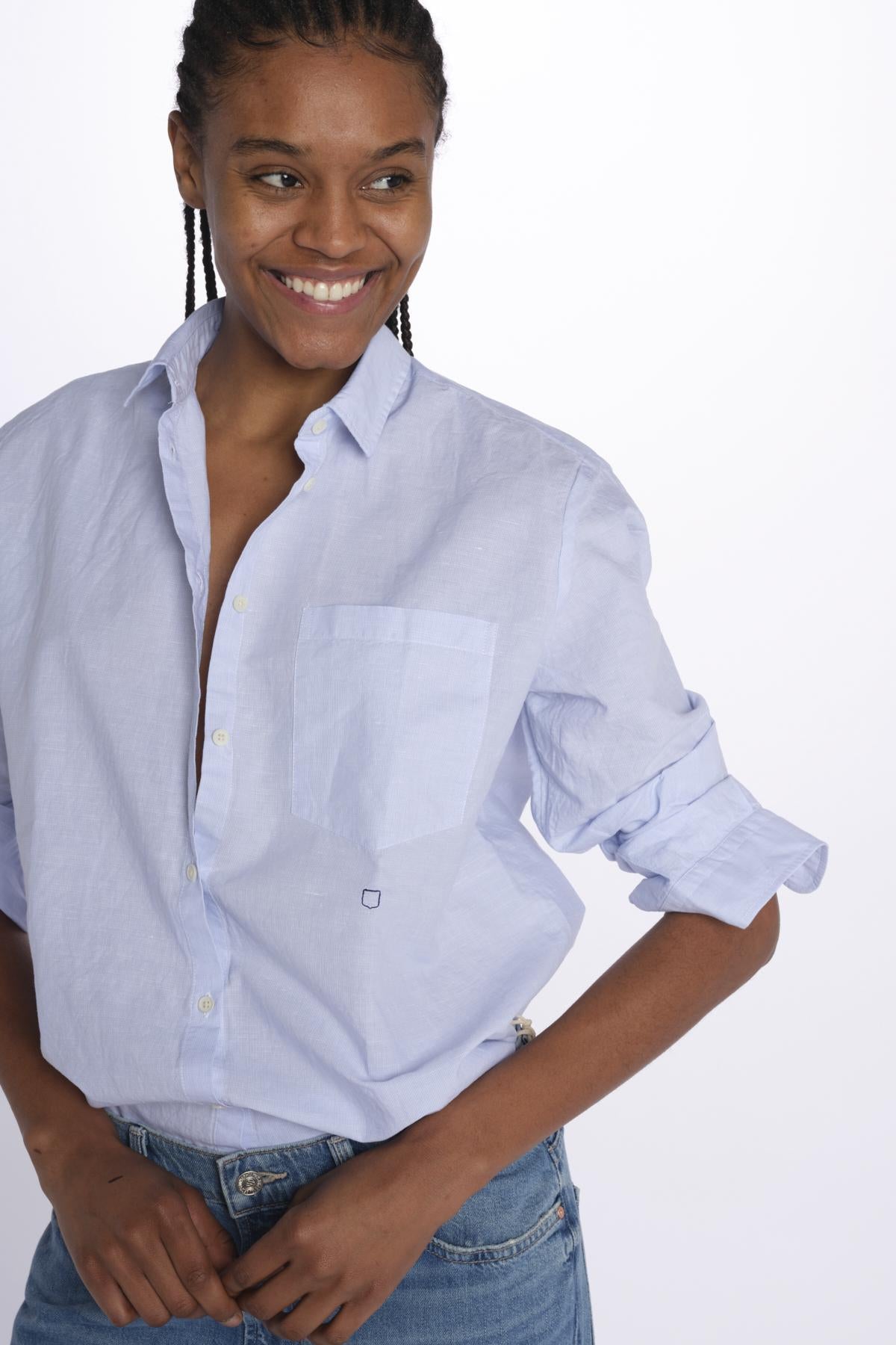 Camicia UMA uomo righine M27DOUMA-T4654 R523 massimo alba