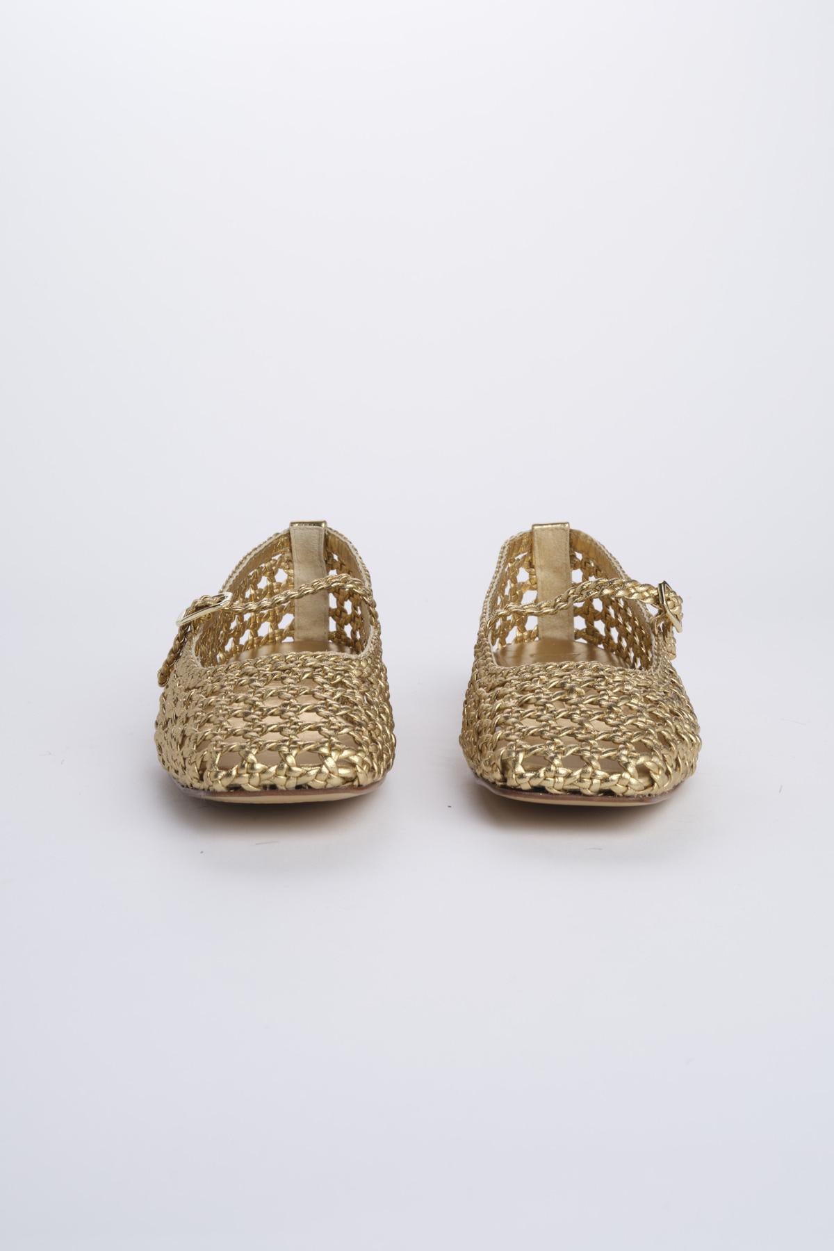 Ballerina traforata PARIS GOLD martinez