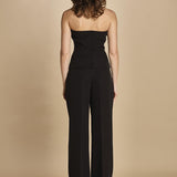 top bustier in cady 31351-313 NERO 29 federica tosi