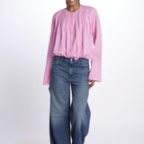 Camicia CIG m/l voile over CIG FLUOPINK laurence bras