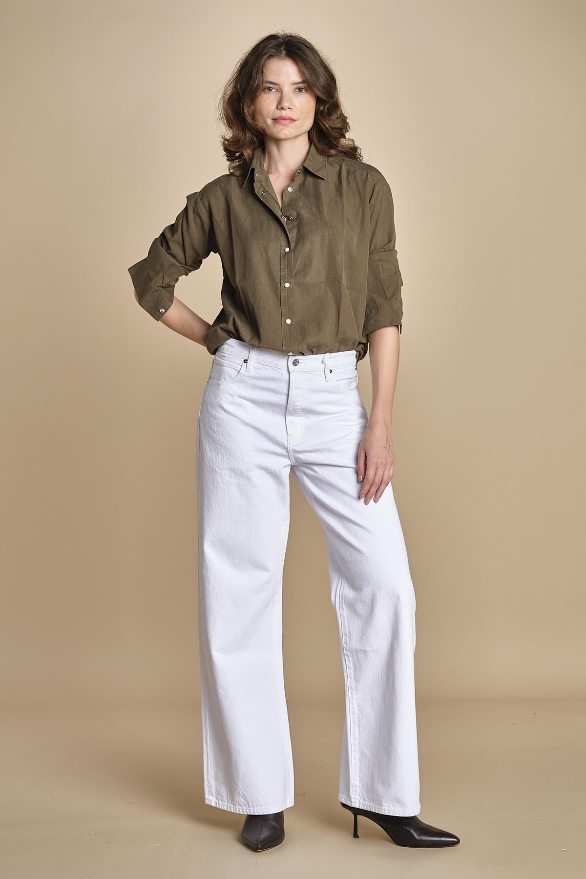 CINEMA camicia con automatici BECH605 ARMY hartford