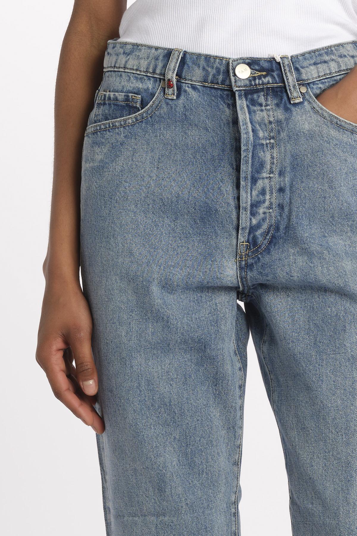 PAOLA jeans straight long by fam. PAOLA BLUE fam