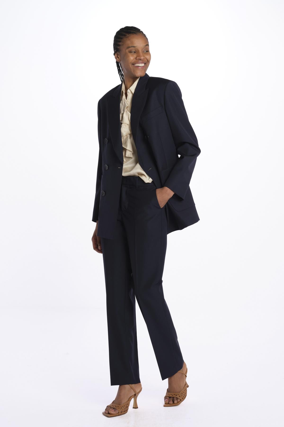 Completo mohair MOD.1012 NAVY aspesi