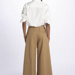 Pantalone ORIANA cropped nervature denim ORIANA540170 18 quelledue