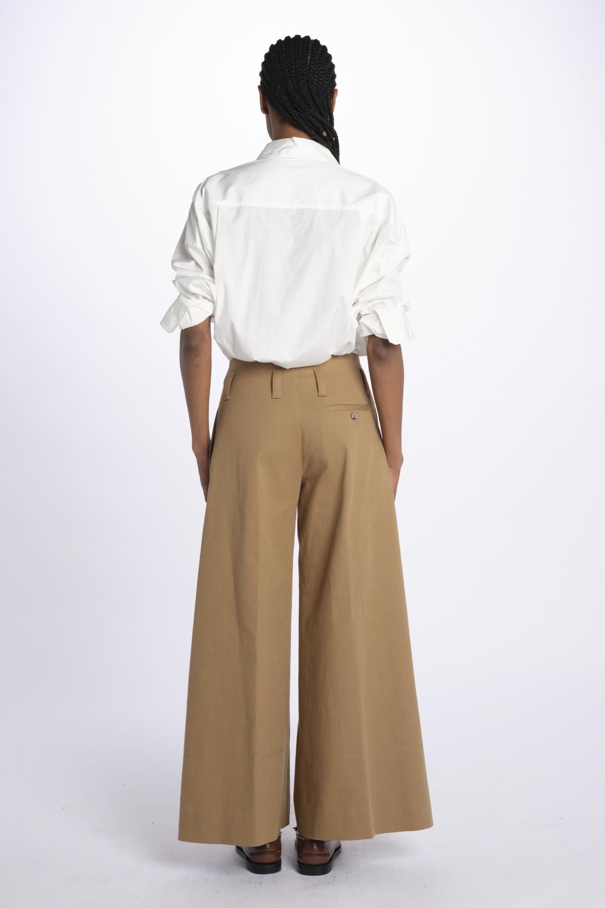 Pantalone ORIANA cropped nervature denim ORIANA540170 18 quelledue