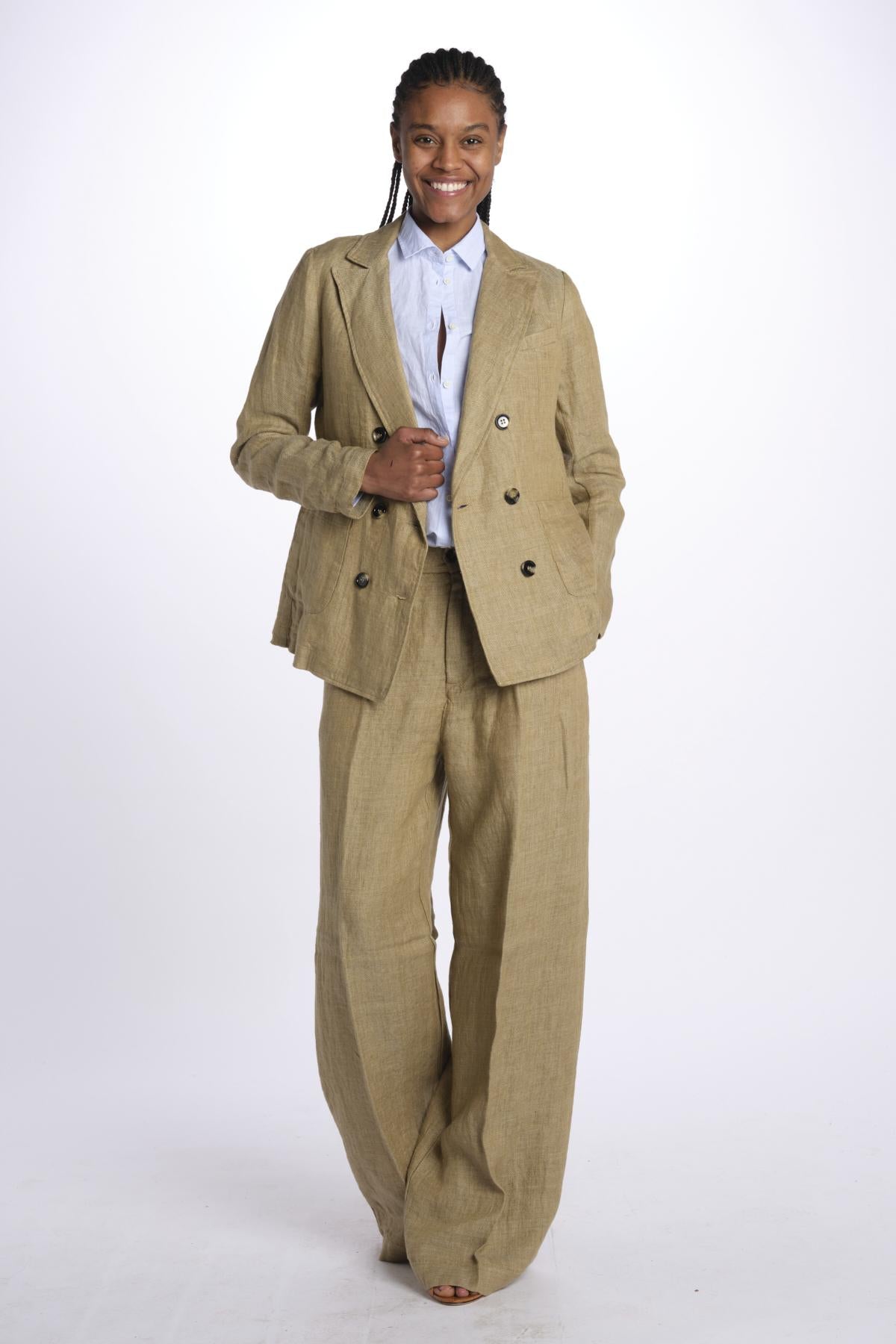 Giacca SABI doppio petto limone SABI RAWLINEN true avenue