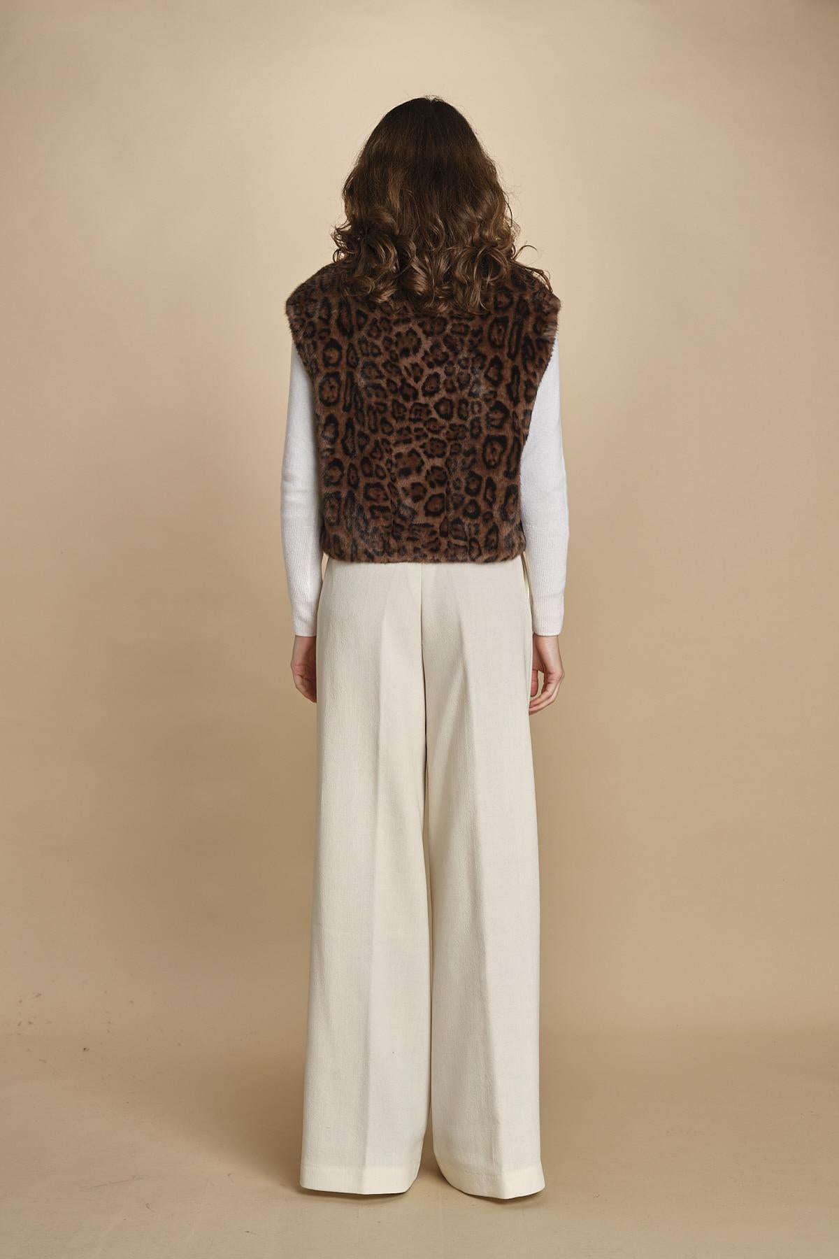 gilet in ecofur. GABI LEO giovanni paris