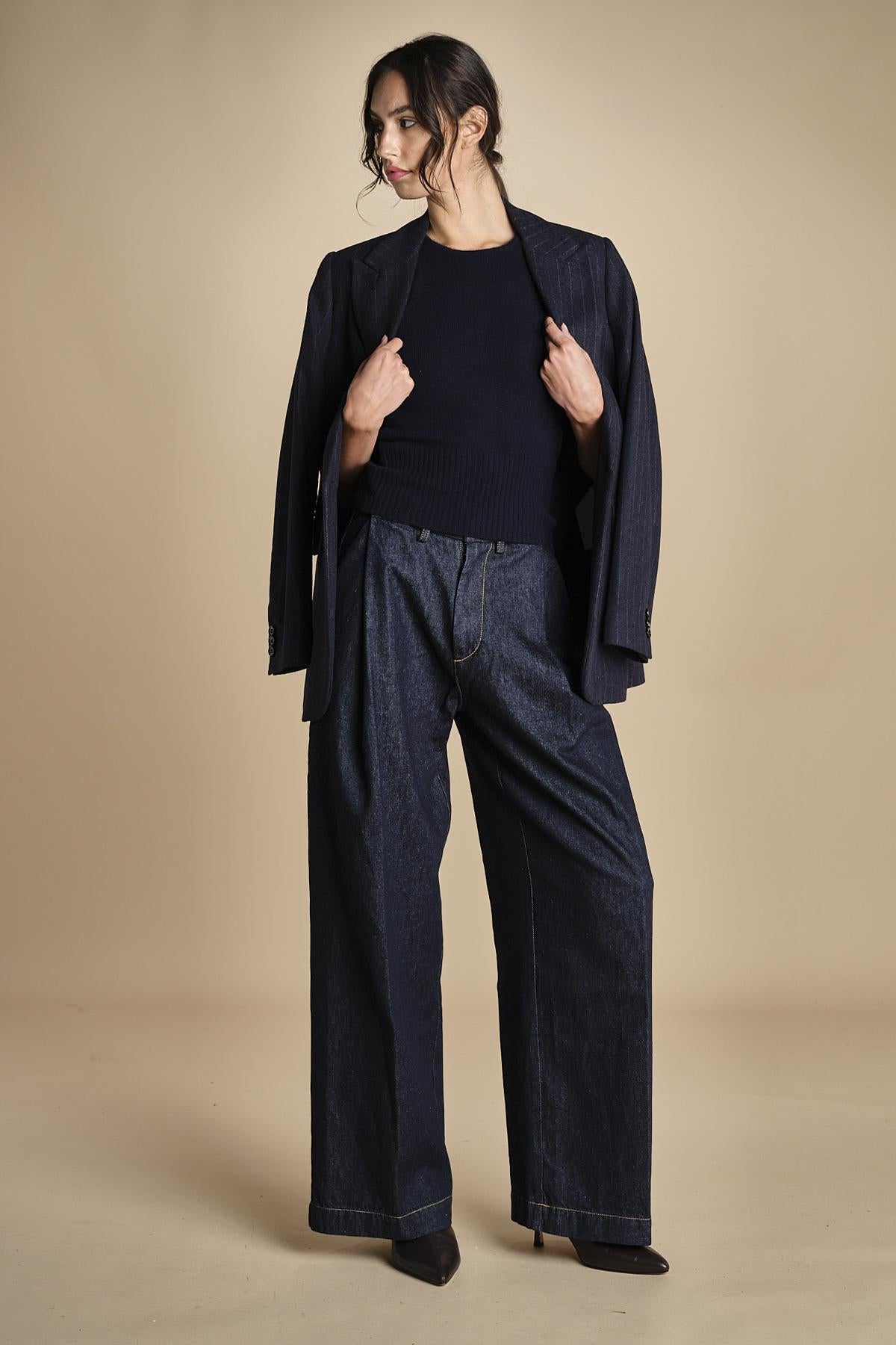 denim con pinces NANCY OPENBLUE true avenue