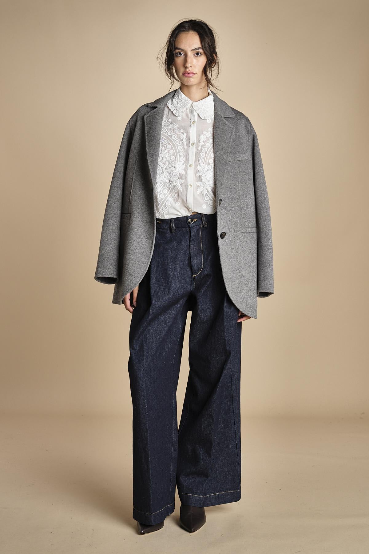 camicia maniche a palloncino CHETNA TOP SIMPLY WHITE scarlett poppies