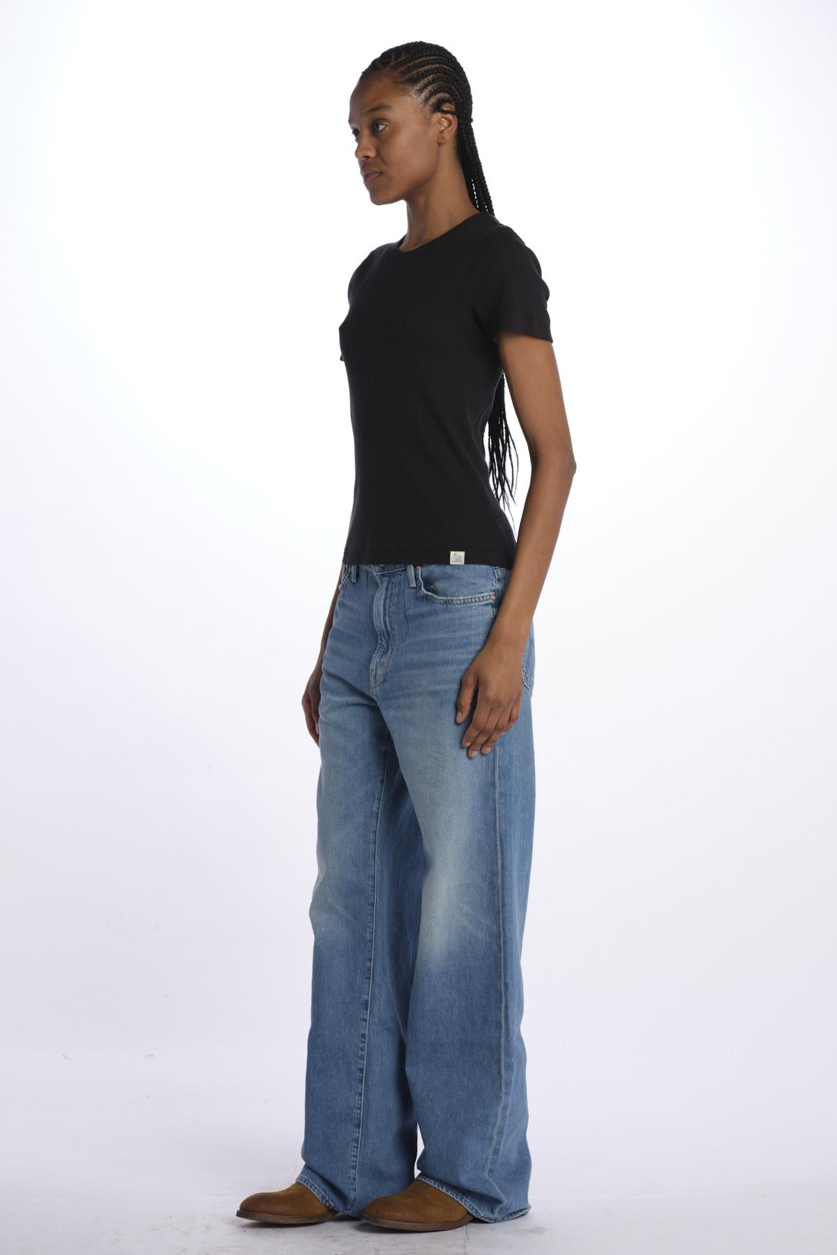 T-shirt costine WRIBTEE01 CHARCOAL merz b