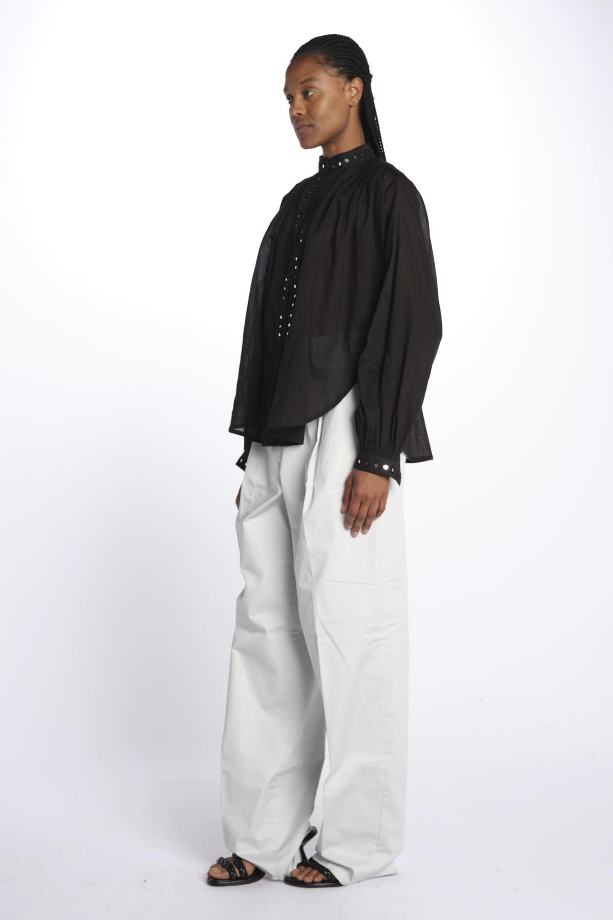 Camicia GATE plastron specchietti GATE BLACK laurence bras