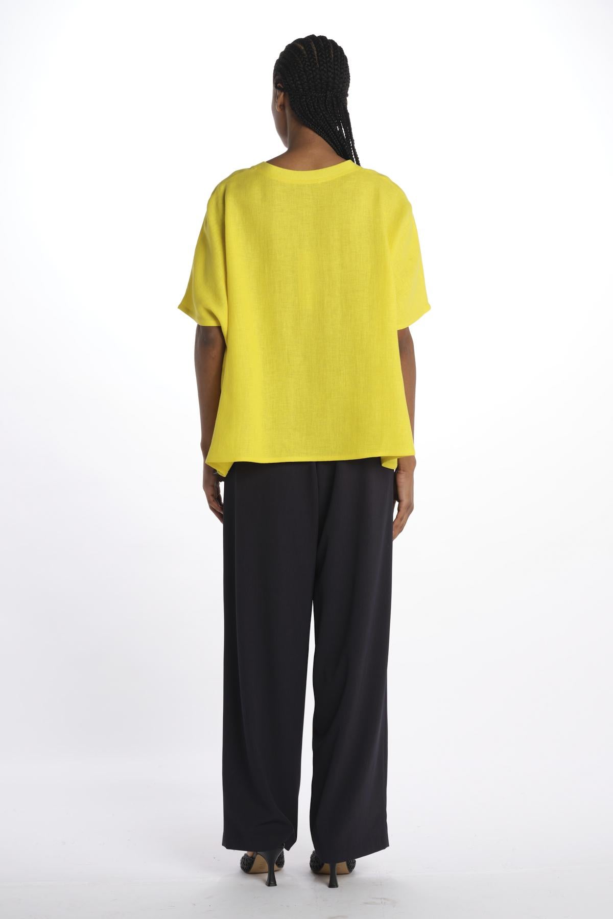 T-shirt limone 1659 SAFFRON dusan