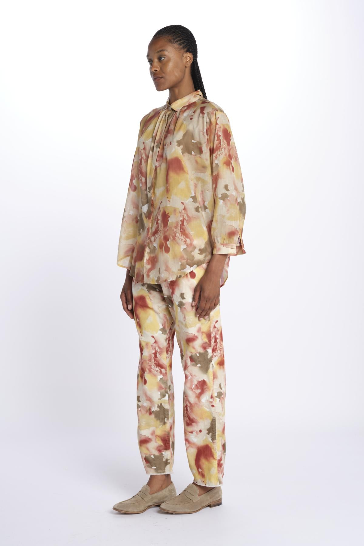 LOKY camicia con macchie M27DOLOKYT4683 S338 massimo alba