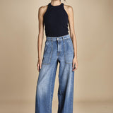 denim con  tasconi FATA OPENBLUE true avenue