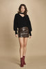 maglia scollata con scollo a v