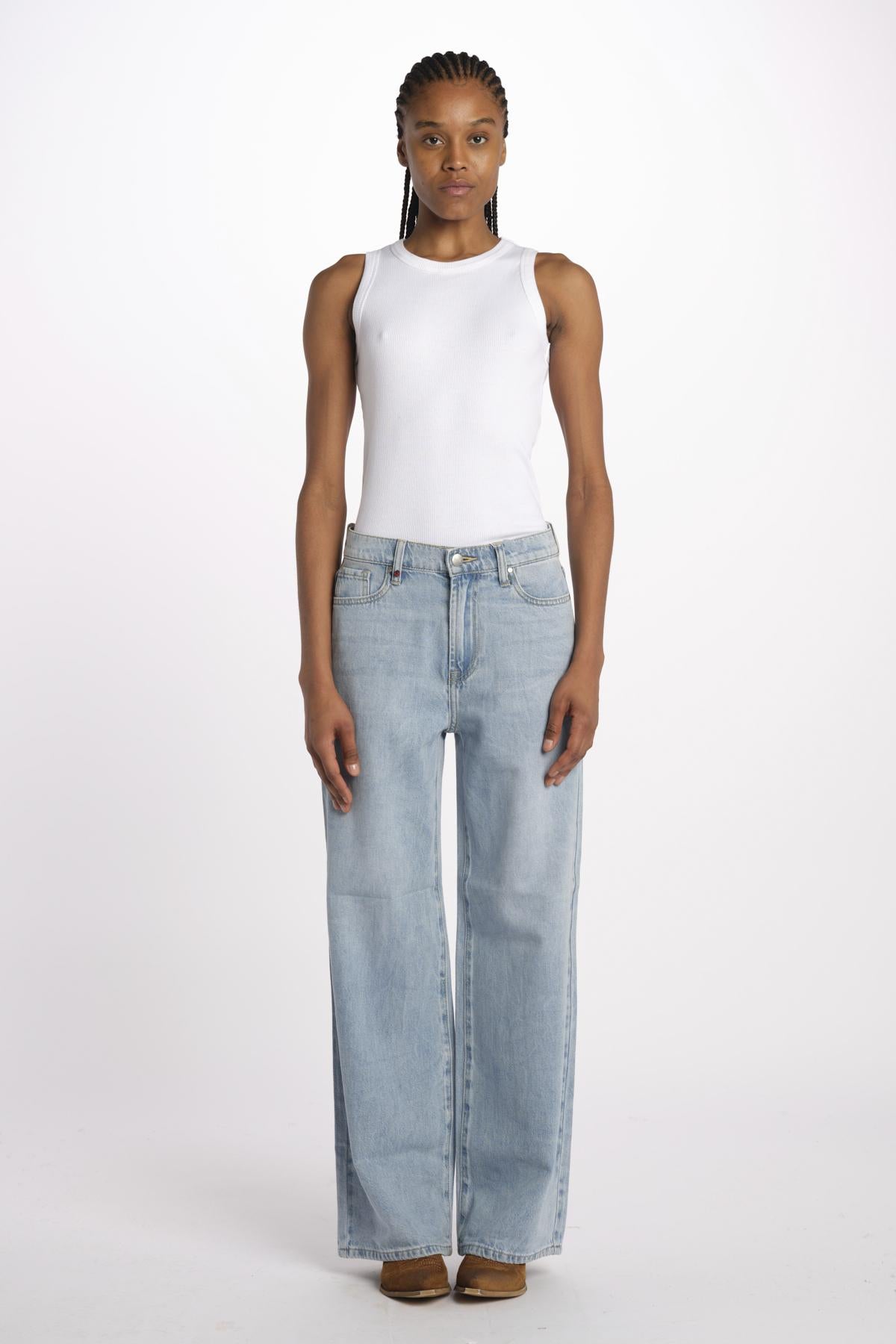FLORA denim large fl 18 l by fam. FLORA BLUE fam