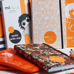 QUAD RIGHE ORIZZ BIANCO BLU milaura