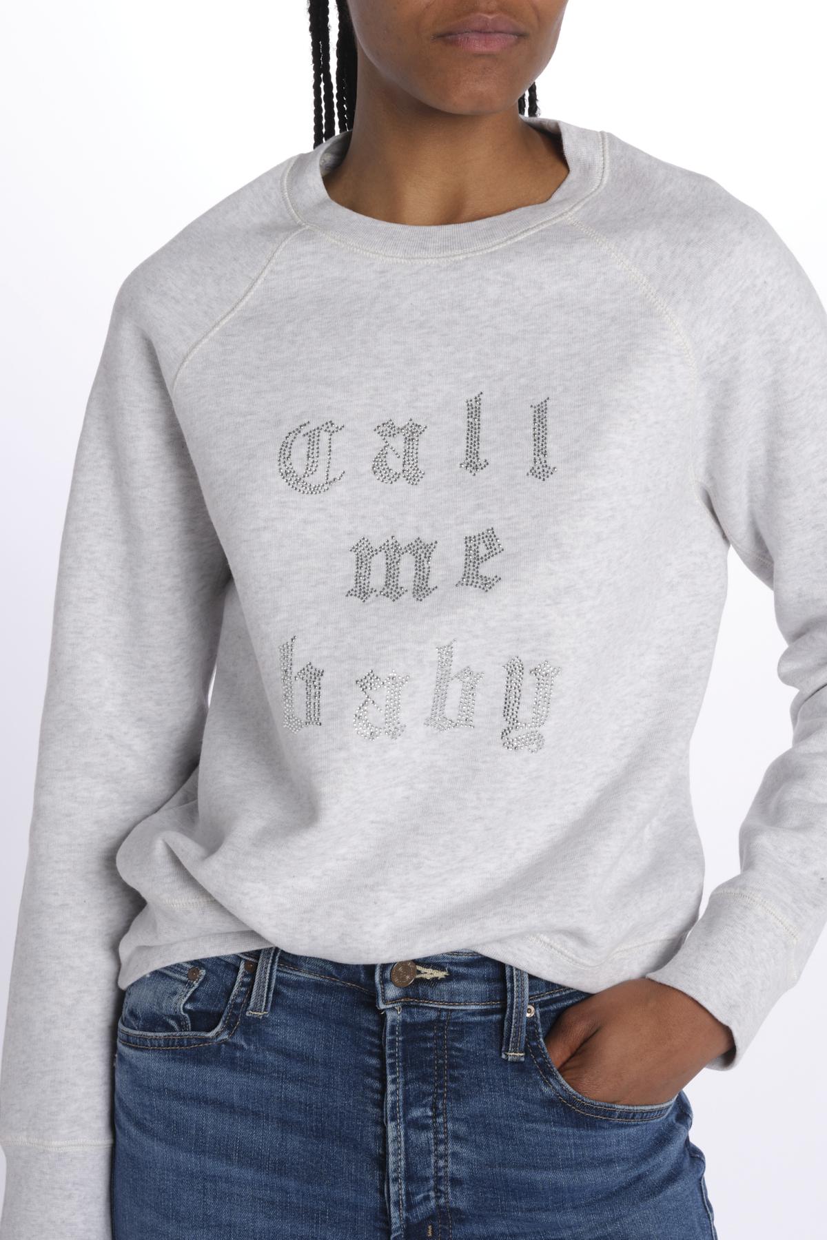 Upper mo call me baby strass JWSS01653 GRISCHINE zadig & voltaire