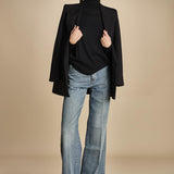 denim lungo diritto CLARA OPENBLU true avenue