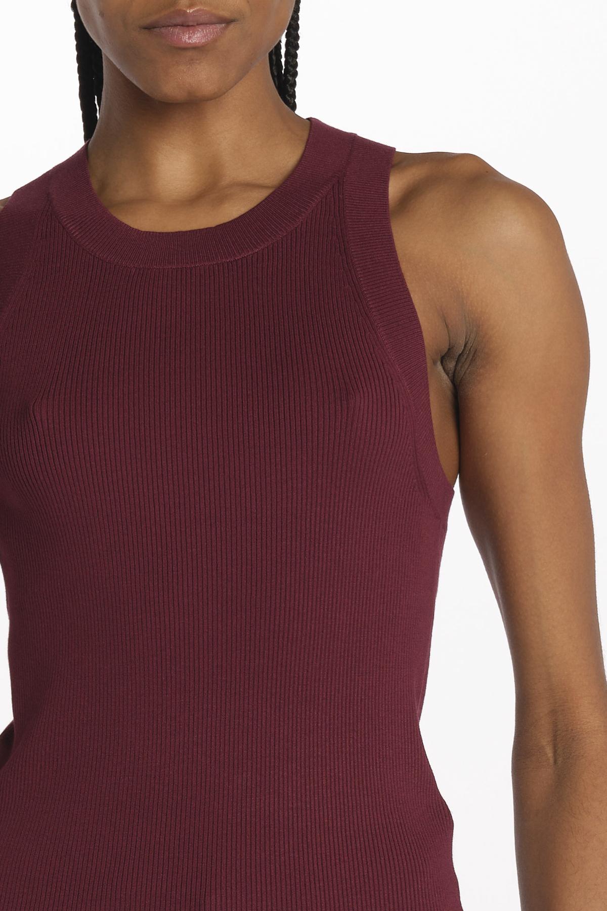 Canottiera EDEA costine EDEA BORDEAUX vanessa bruno