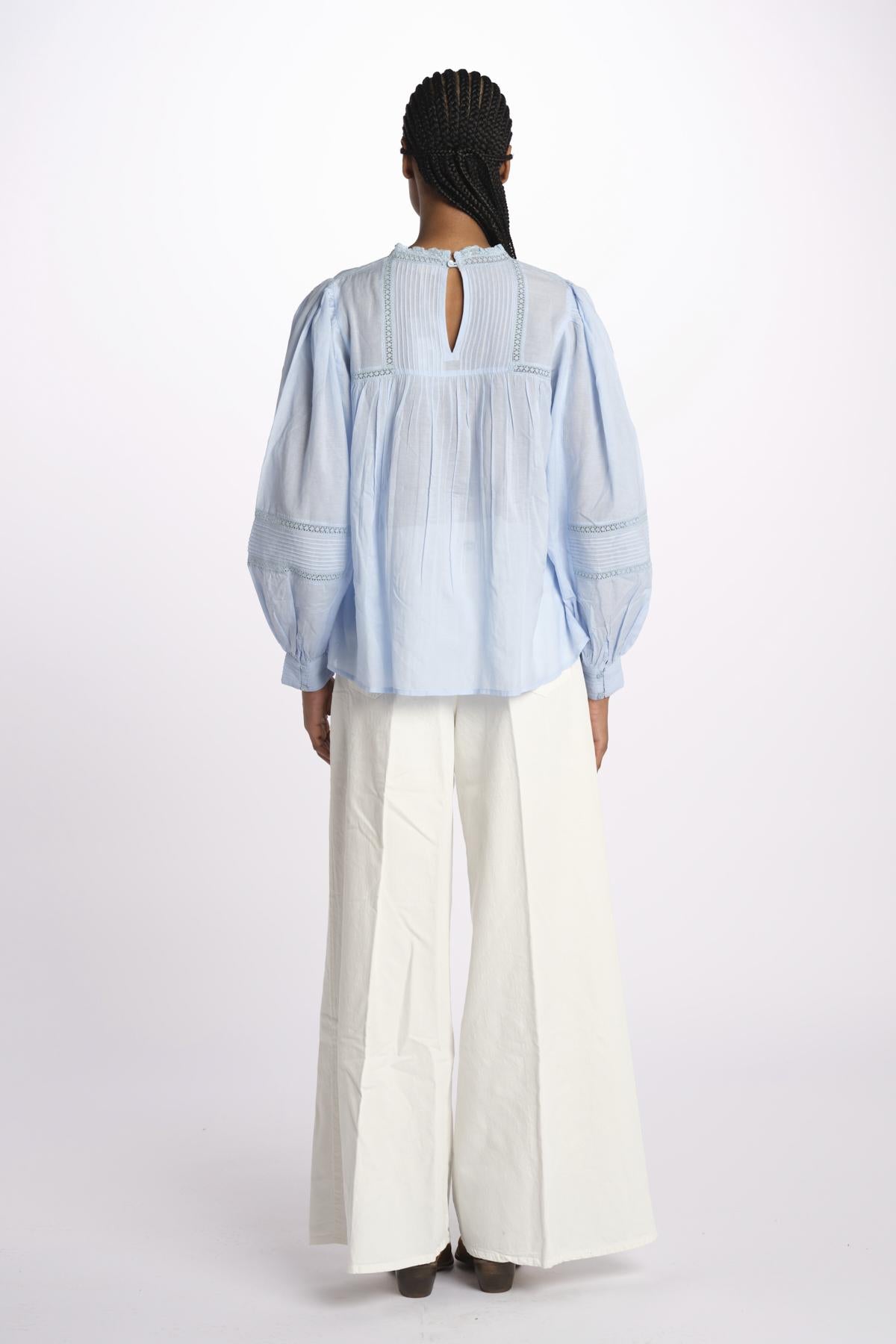 Camicia m/l pizzo CALIN CIEL879 vanessa bruno