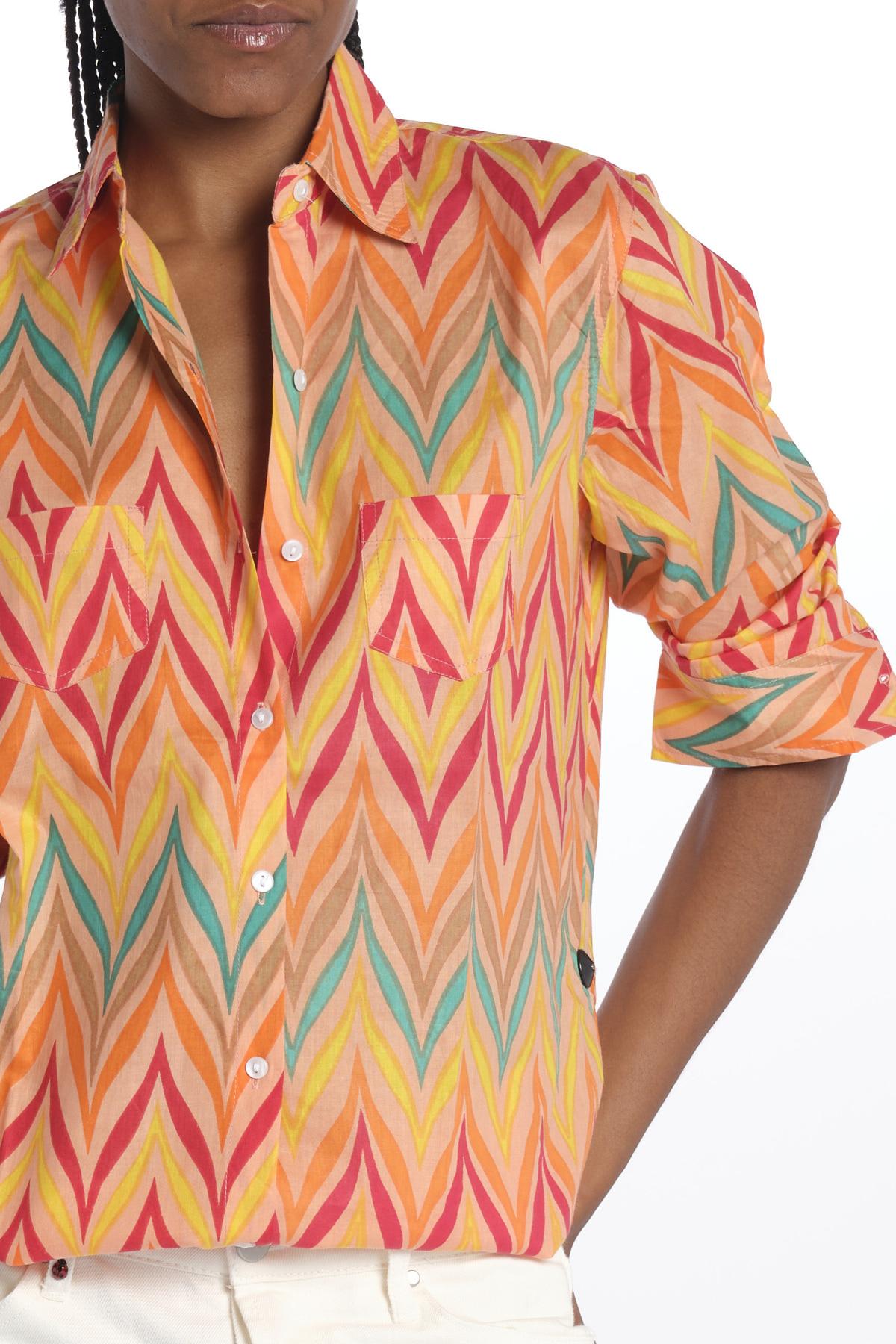 Camicia ZAGG KS1002 5ZZ12 terre rouge