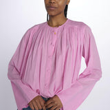 Camicia CIG m/l voile over CIG FLUOPINK laurence bras