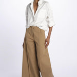 Pantalone ORIANA cropped nervature denim ORIANA540170 18 quelledue