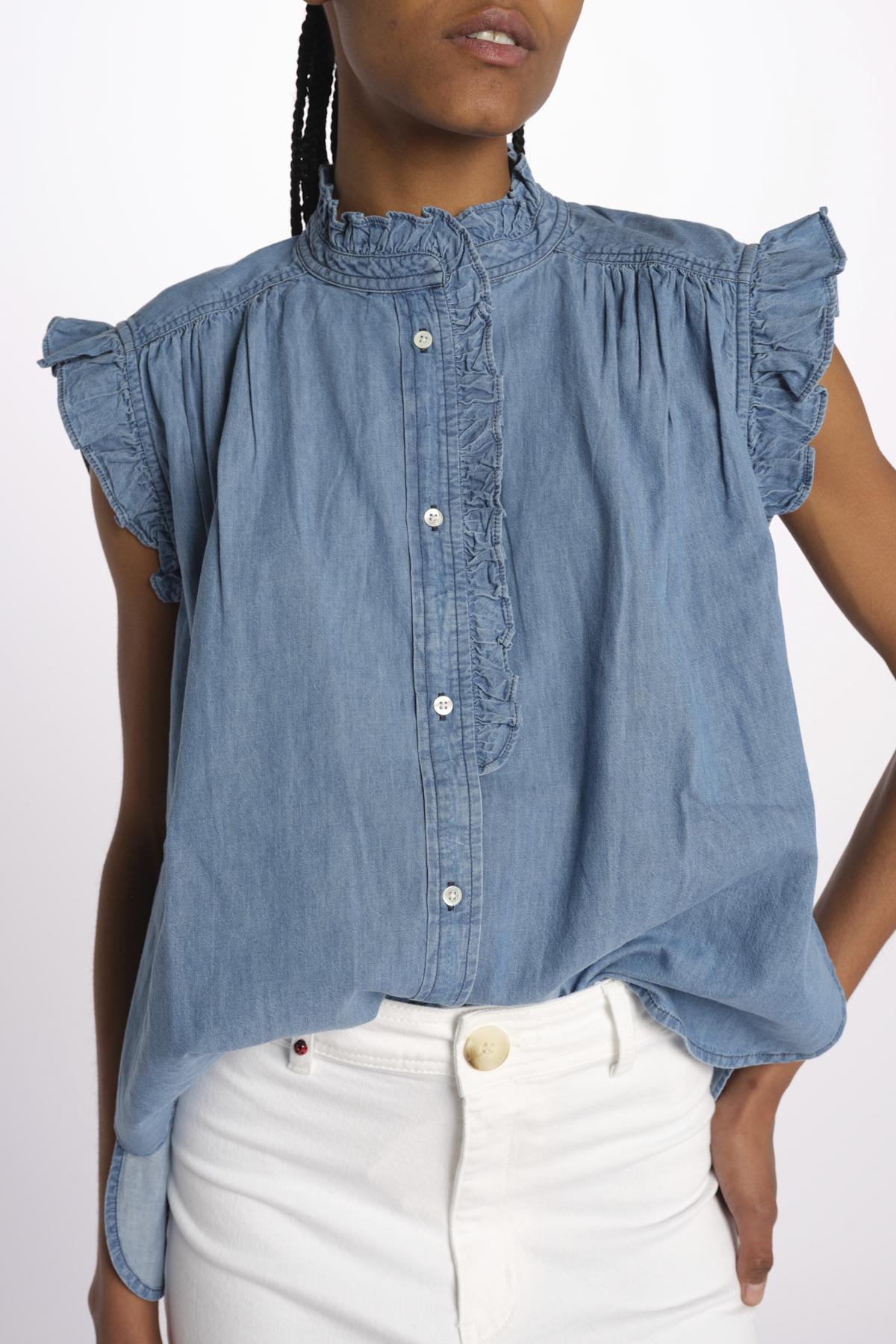 COYOTE camicia s/m chambray COYOTE P1805 bellerose