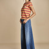 t-shirt righe THE LIL GOODIE GOODIE 8341 1730 mother