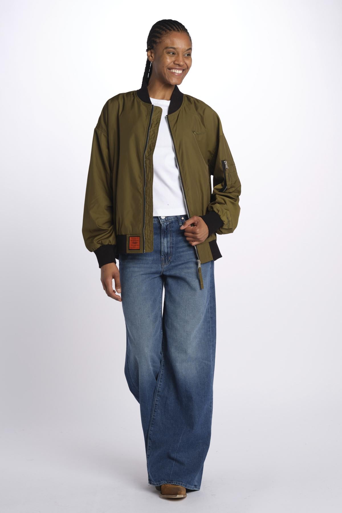 MA200 bomber U peso leggero EVMA200BE KAKI bombers original