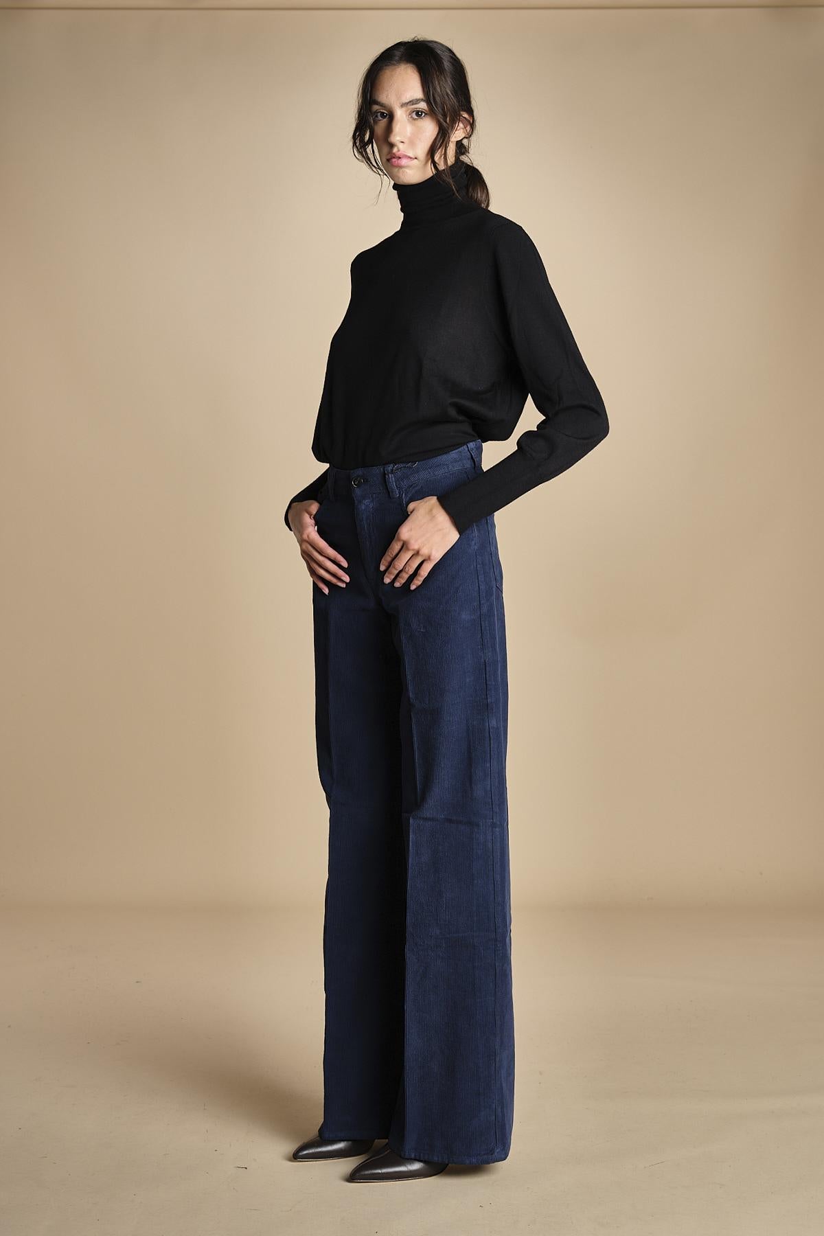 denim lungo diritto CLARA NAVYBLU true avenue