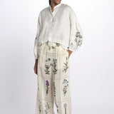 Pantalone LORY stampa fiore 2515131012600 001 weekend maxmara